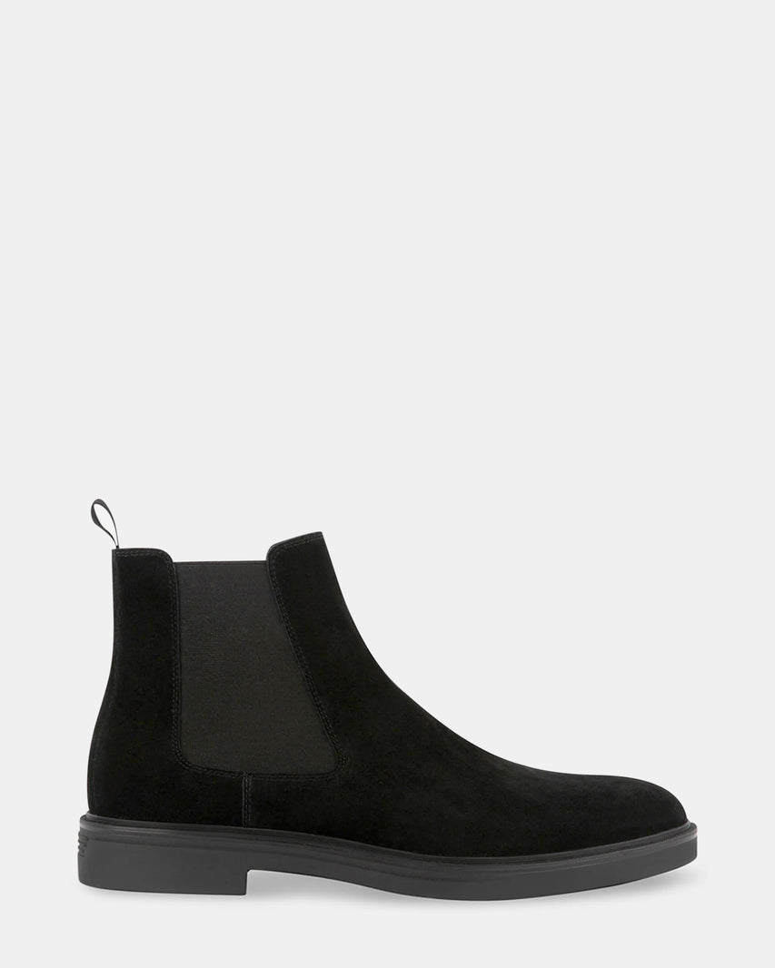 LOGIK BLACK SUEDE - Men's Shoes - Steve Madden Canada