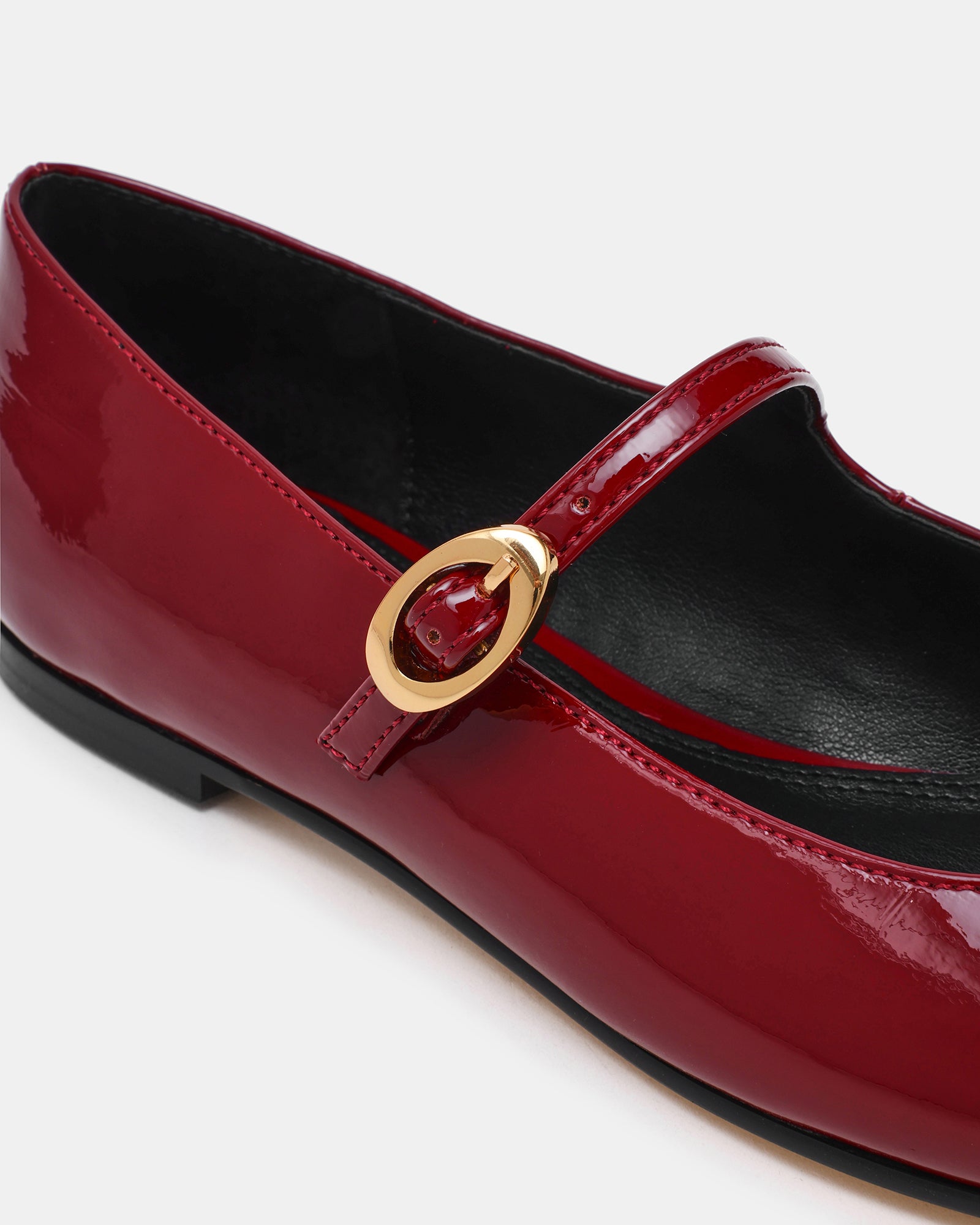 LOLLI BURGUNDY PATENT - Women's Shoes - Steve Madden Canada - view 3