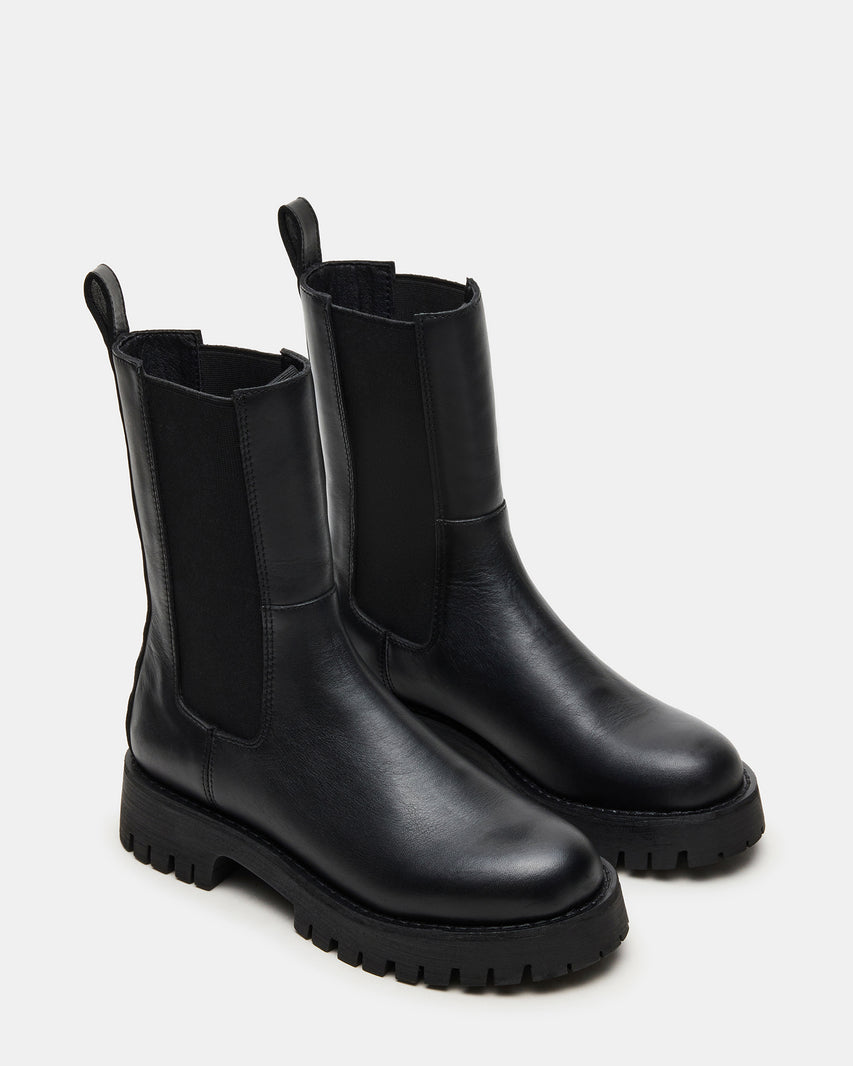LOWA BLACK LEATHER - Women's Shoes - Steve Madden Canada - view 2