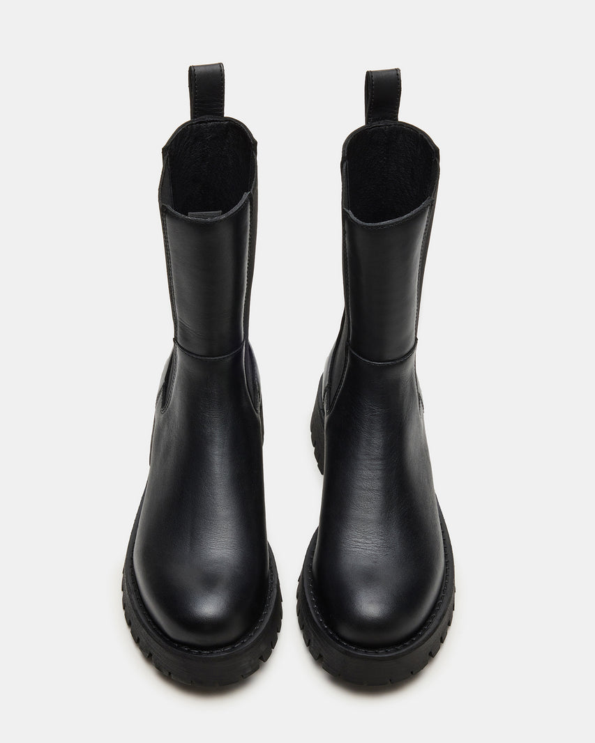 LOWA BLACK LEATHER - Women's Shoes - Steve Madden Canada - view 4
