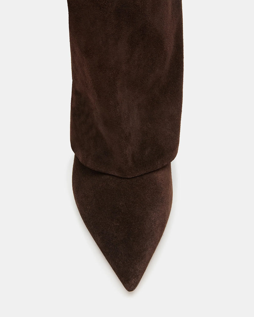 LUCA BROWN SUEDE - Women's Shoes - Steve Madden Canada