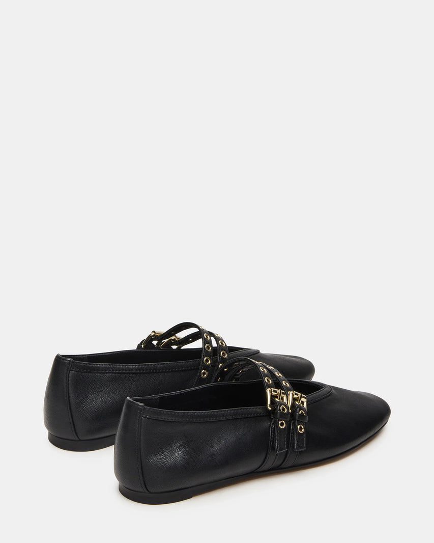 LYDIAA BLACK LEATHER - Women's Shoes - Steve Madden Canada - view 6