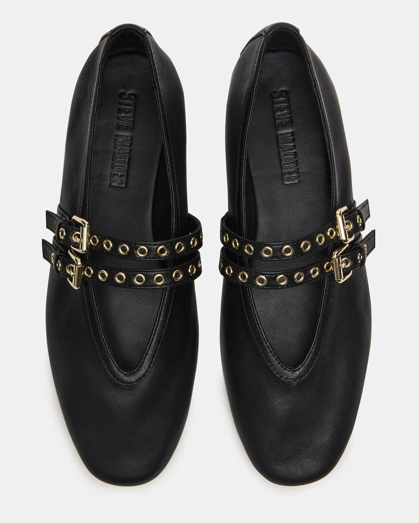 LYDIAA BLACK LEATHER - Women's Shoes - Steve Madden Canada - view 5