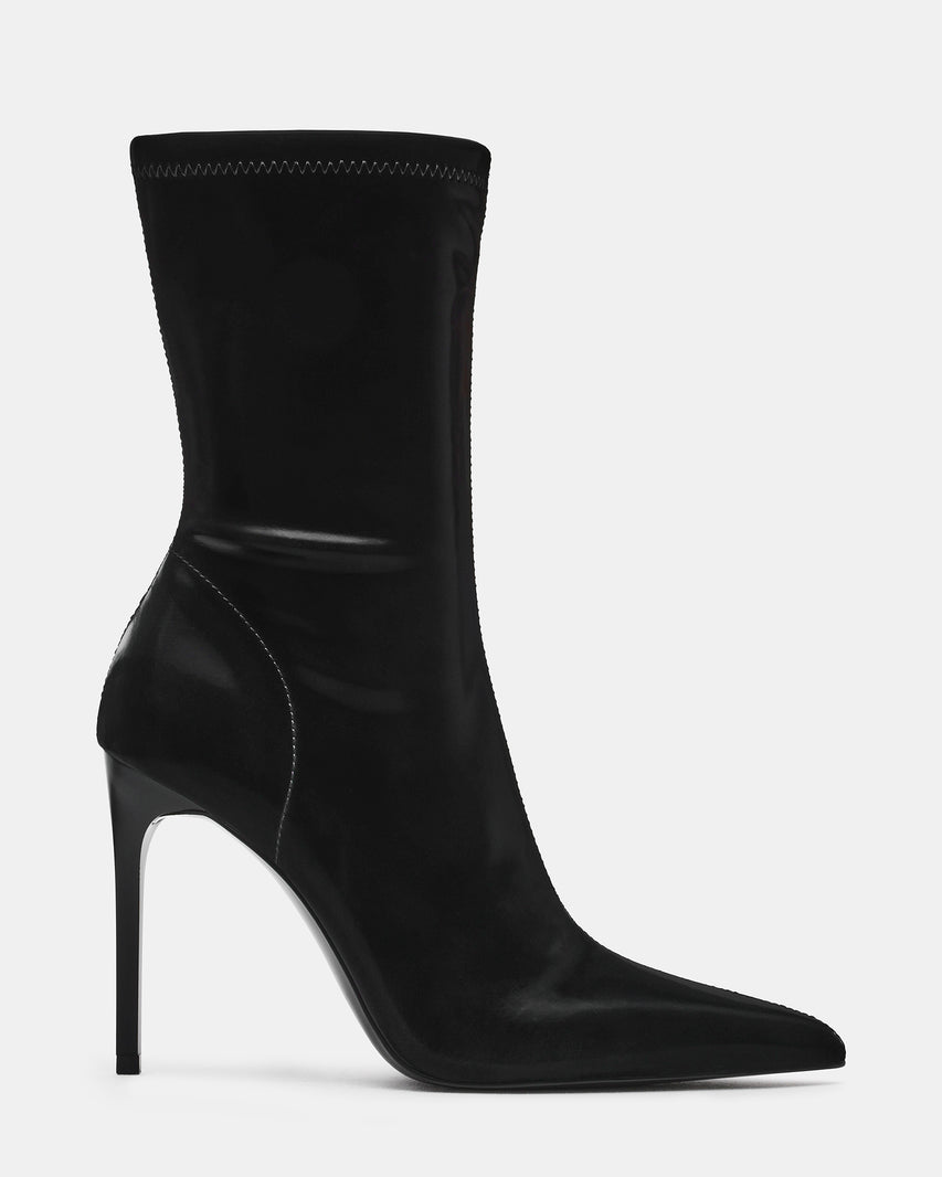 MACKENA BLACK SATIN - Women's Shoes - Steve Madden Canada
