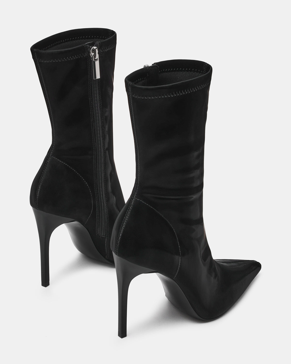 MACKENA BLACK SATIN - Women's Shoes - Steve Madden Canada - view 5