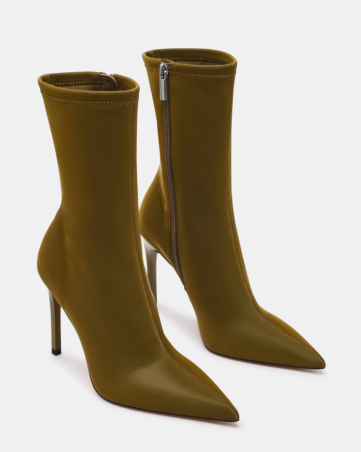 MACKENA OLIVE SATIN - Women's Shoes - Steve Madden Canada - view 2