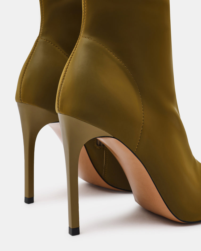 MACKENA OLIVE SATIN - Women's Shoes - Steve Madden Canada - view 3