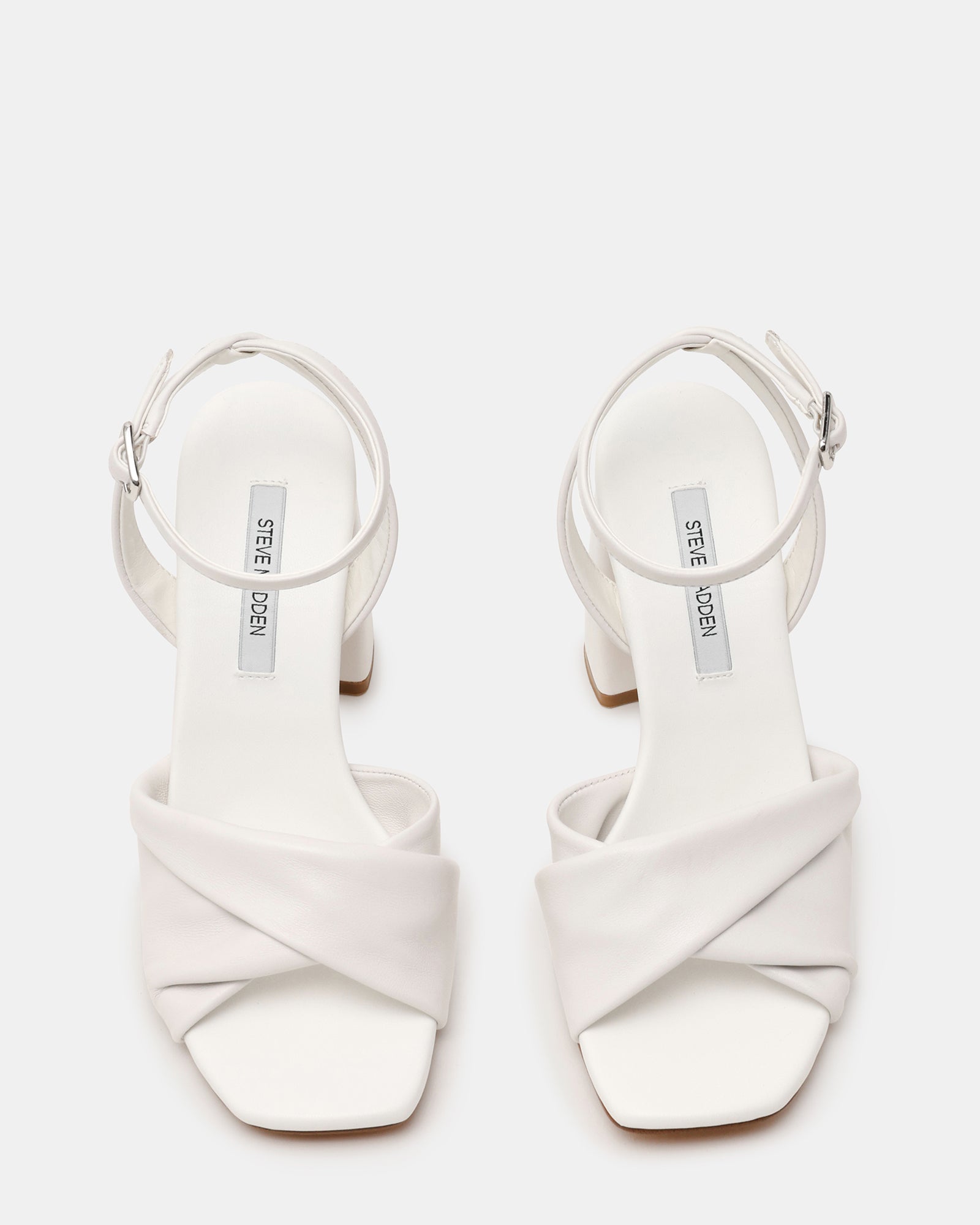 MANDYY WHITE LEATHER - Women's Shoes - Steve Madden Canada - view 4