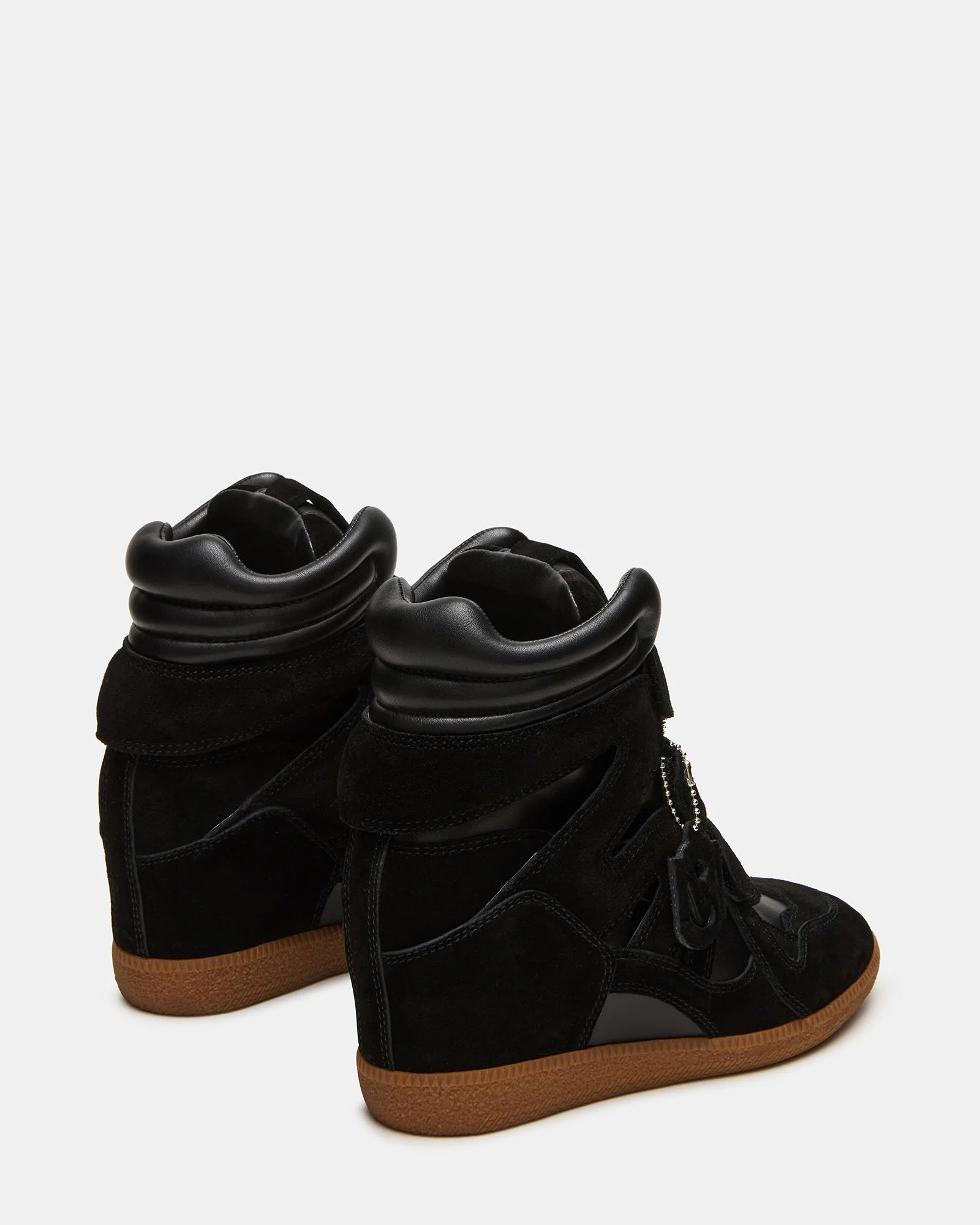 MAVIS BLACK SUEDE - Women's Shoes - Steve Madden Canada - view 6