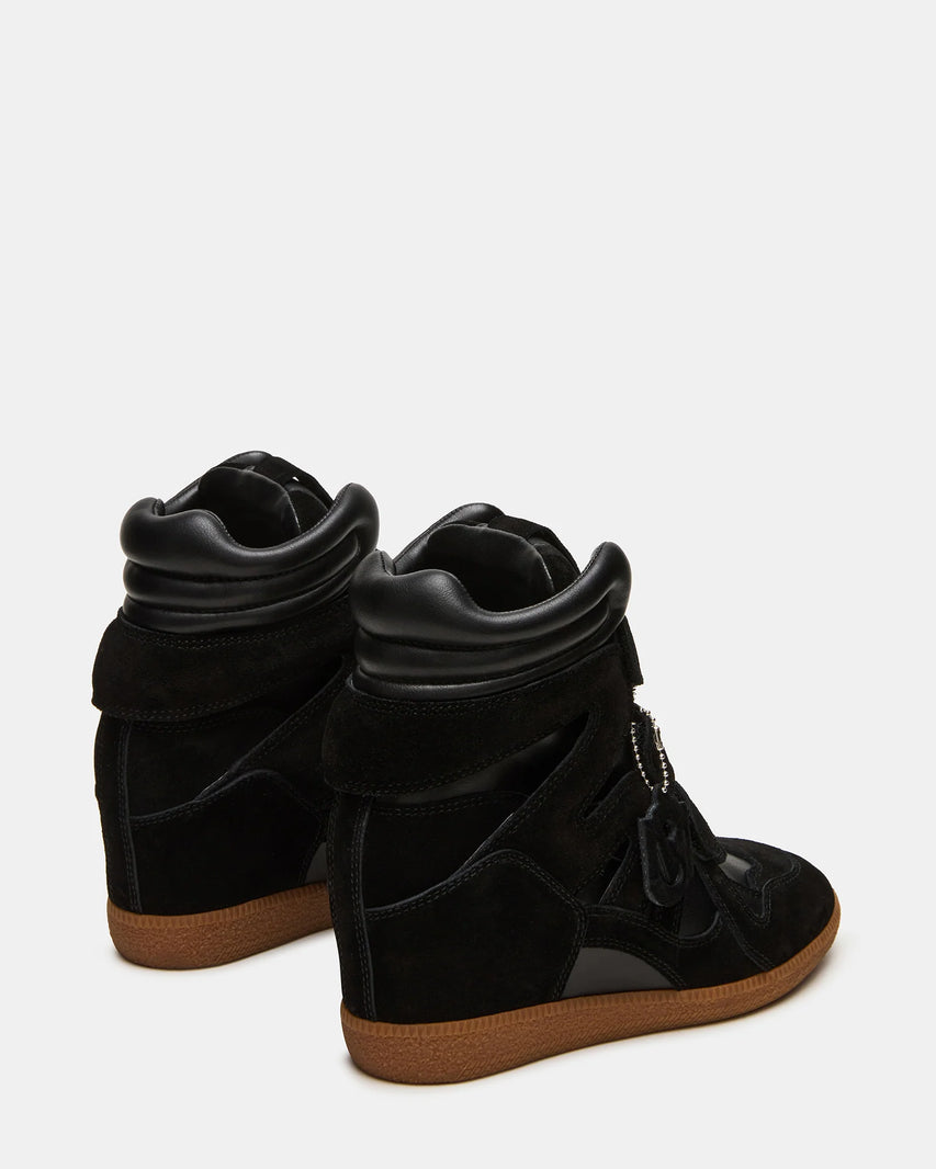 MAVIS BLACK SUEDE - Women's Shoes - Steve Madden Canada - view 6