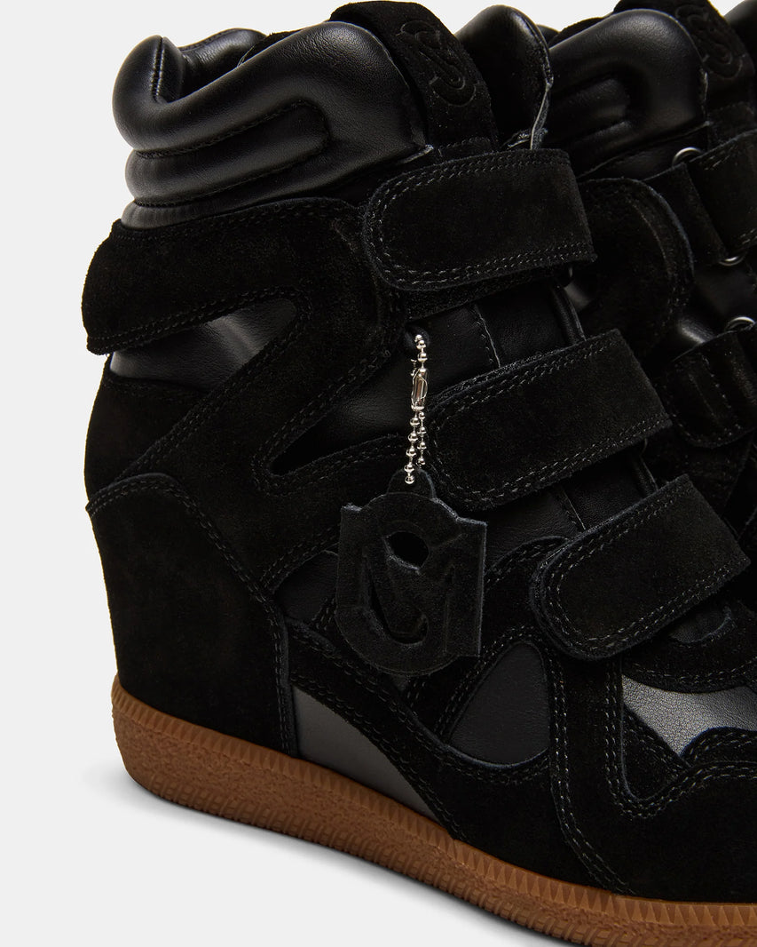 MAVIS BLACK SUEDE - Women's Shoes - Steve Madden Canada - view 4