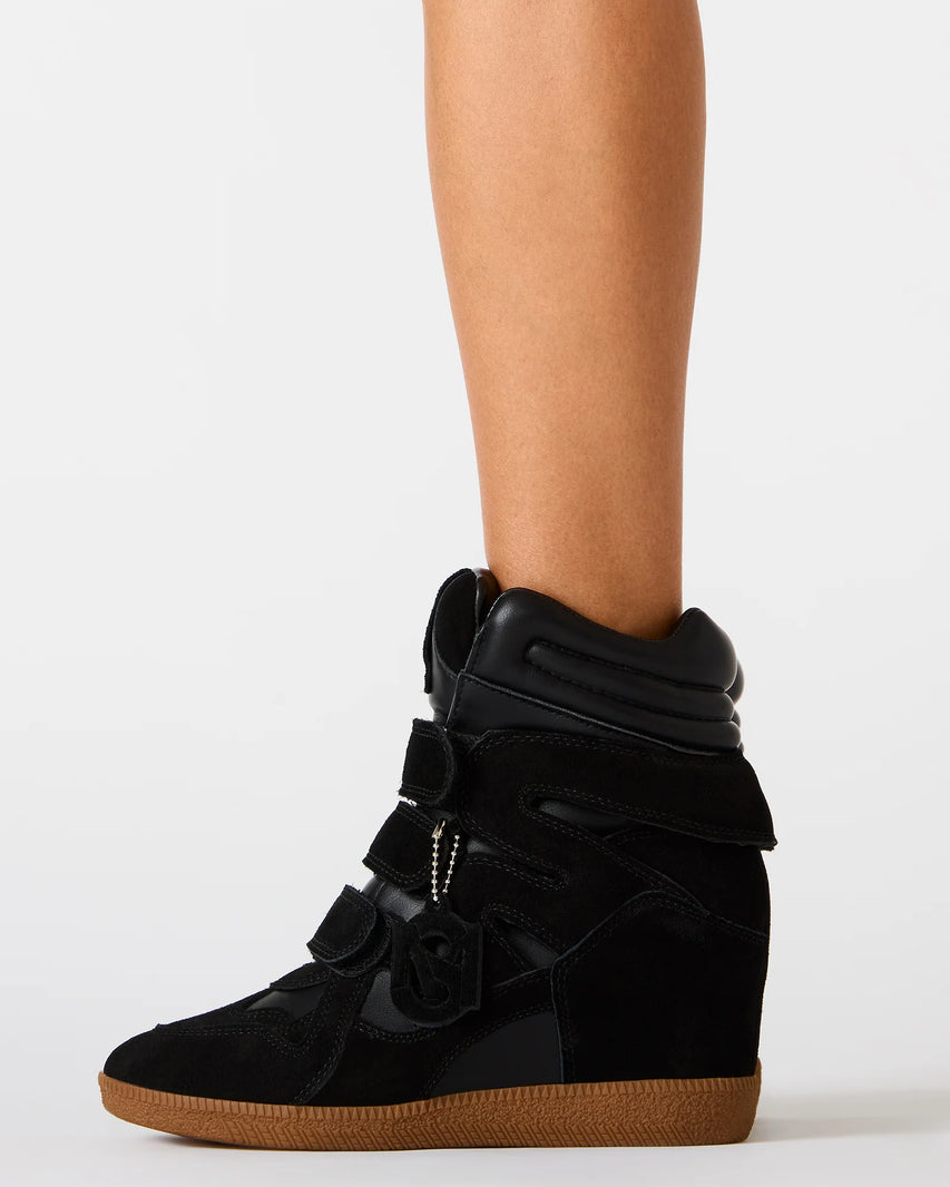 MAVIS BLACK SUEDE - Women's Shoes - Steve Madden Canada - view 2