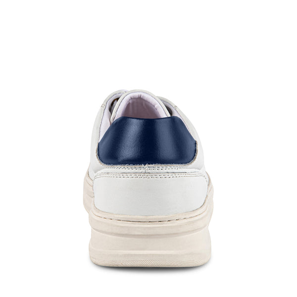 MECOS WHITE LEATHER - Men's Shoes - Steve Madden Canada