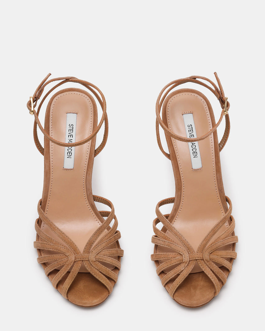 MIZUNA TAN SUEDE - Women's Shoes - Steve Madden Canada - view 4