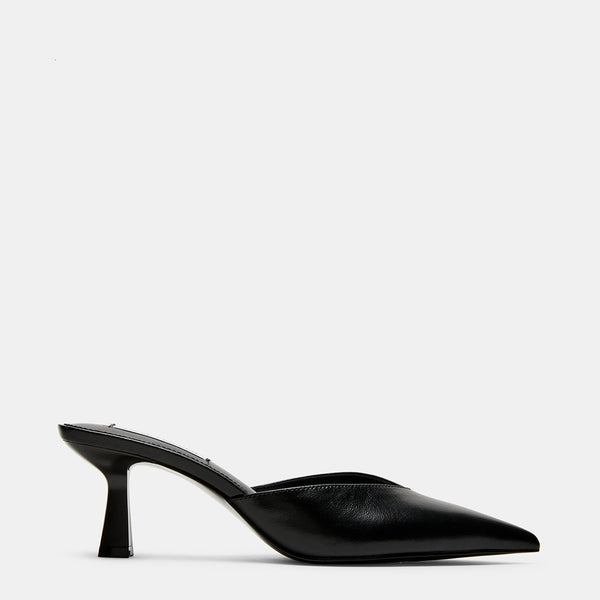 MOD BLACK LEATHER - Women's Shoes - Steve Madden Canada