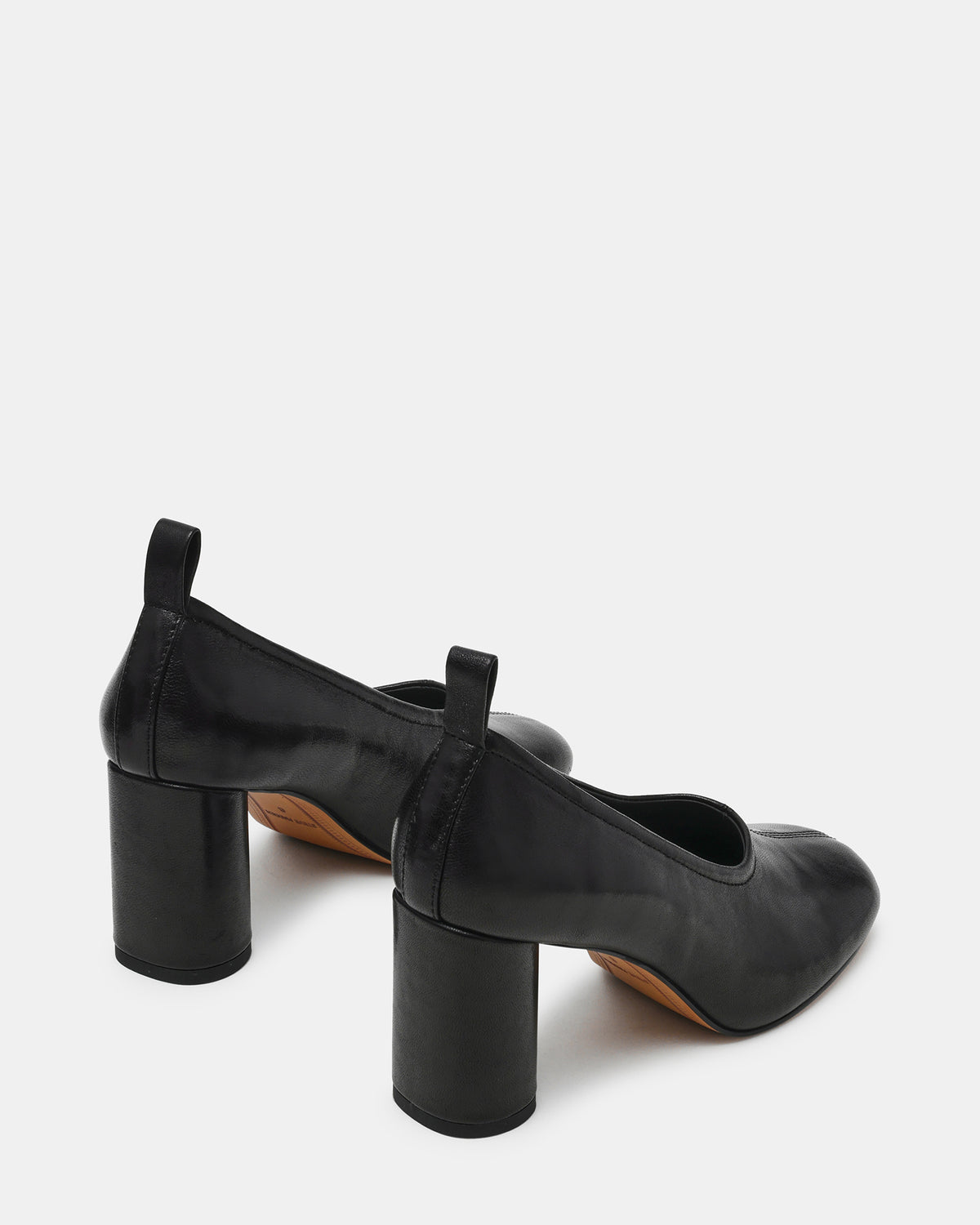 MONNET BLACK LEATHER - Women's Shoes - Steve Madden Canada - view 5