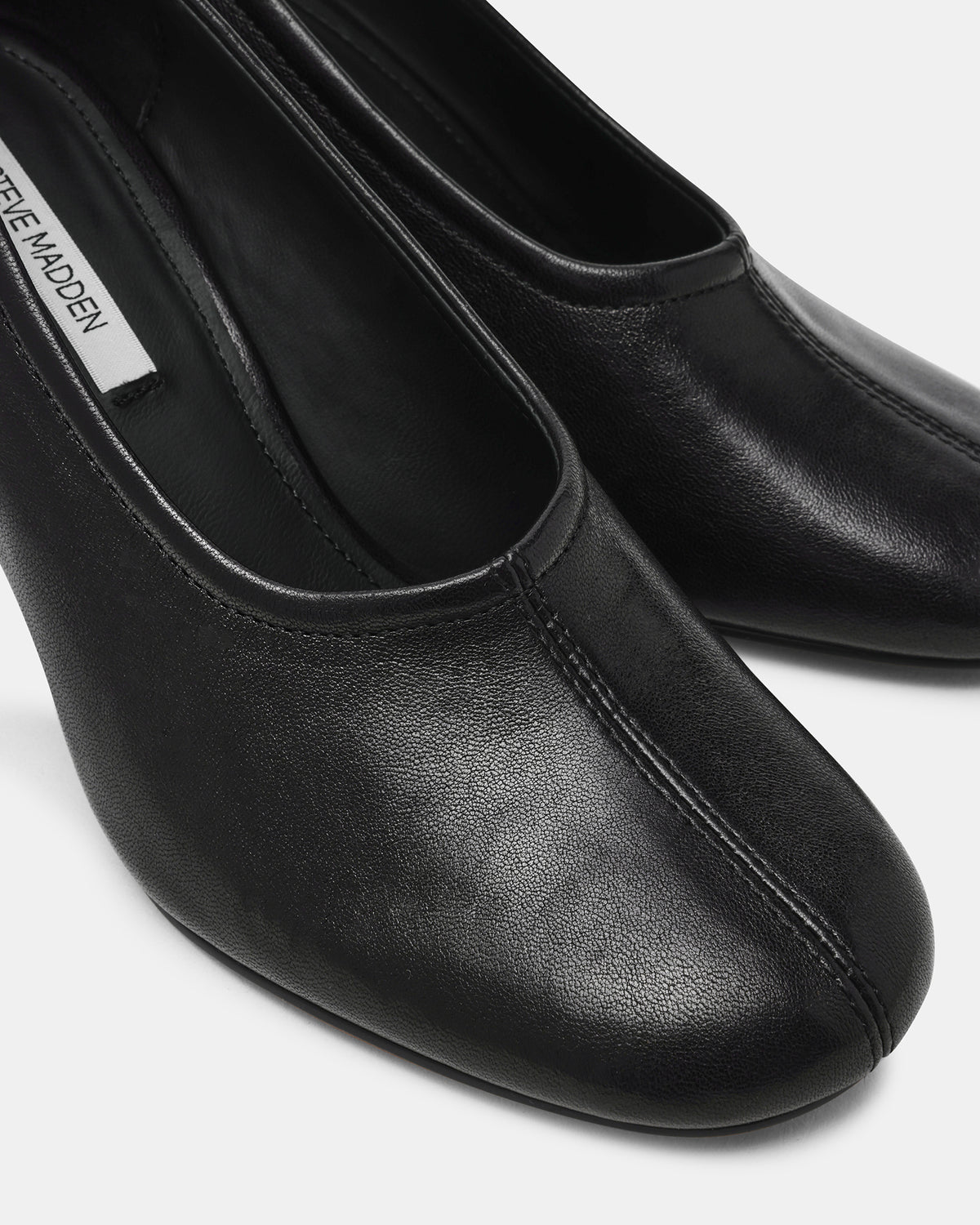 MONNET BLACK LEATHER - Women's Shoes - Steve Madden Canada - view 3