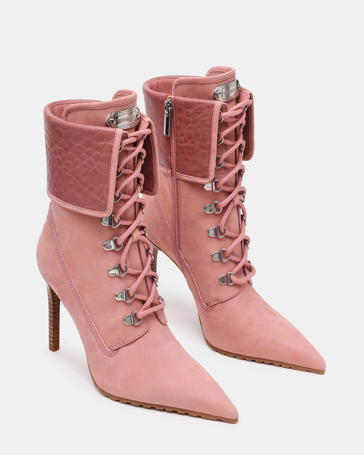 MORALS PINK NUBUCK - Women's Shoes - Steve Madden Canada - view 2
