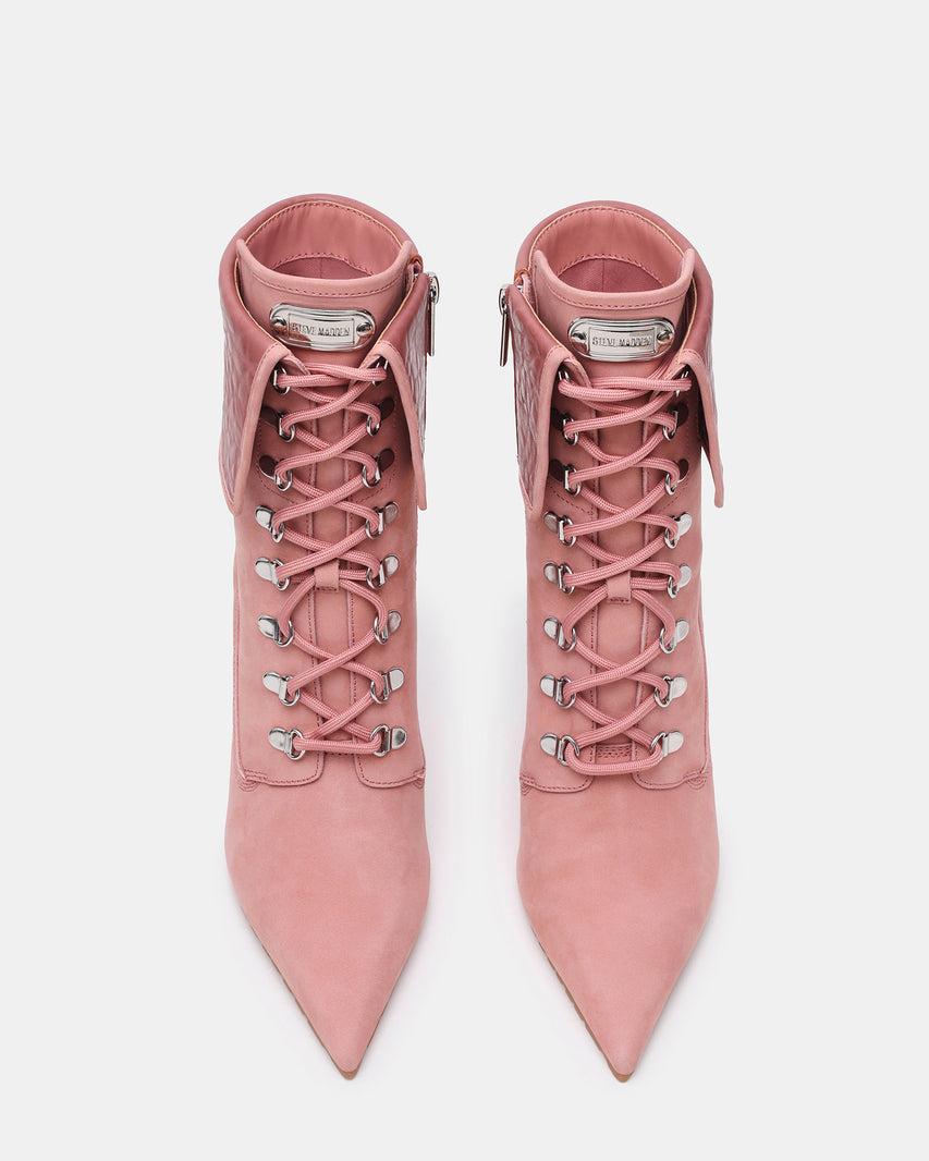 MORALS PINK NUBUCK - Women's Shoes - Steve Madden Canada - view 4