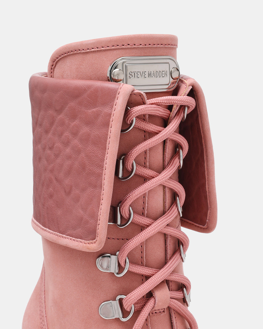 MORALS PINK NUBUCK - Women's Shoes - Steve Madden Canada - view 3