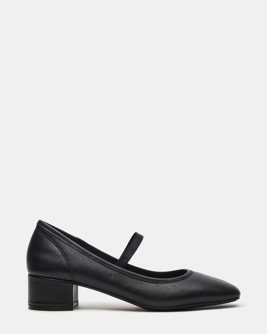 MURAL BLACK LEATHER - Women's Shoes - Steve Madden Canada