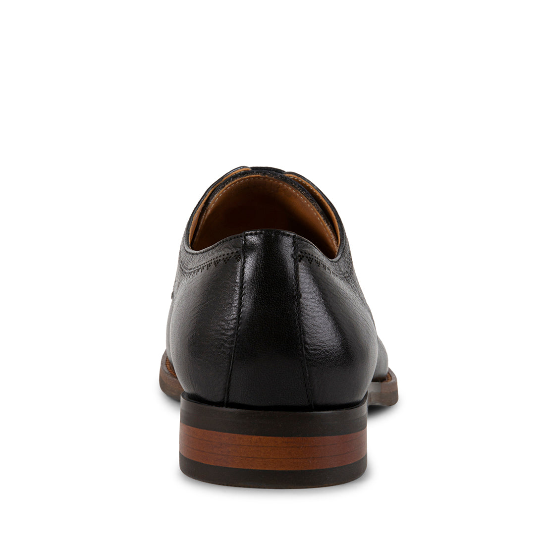 NELIGAN Black Leather Men's Dress Shoes Men's Designer Dress Shoes