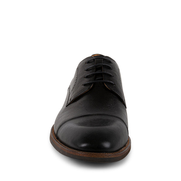 NELIGAN BLACK LEATHER - Men's Shoes - Steve Madden Canada