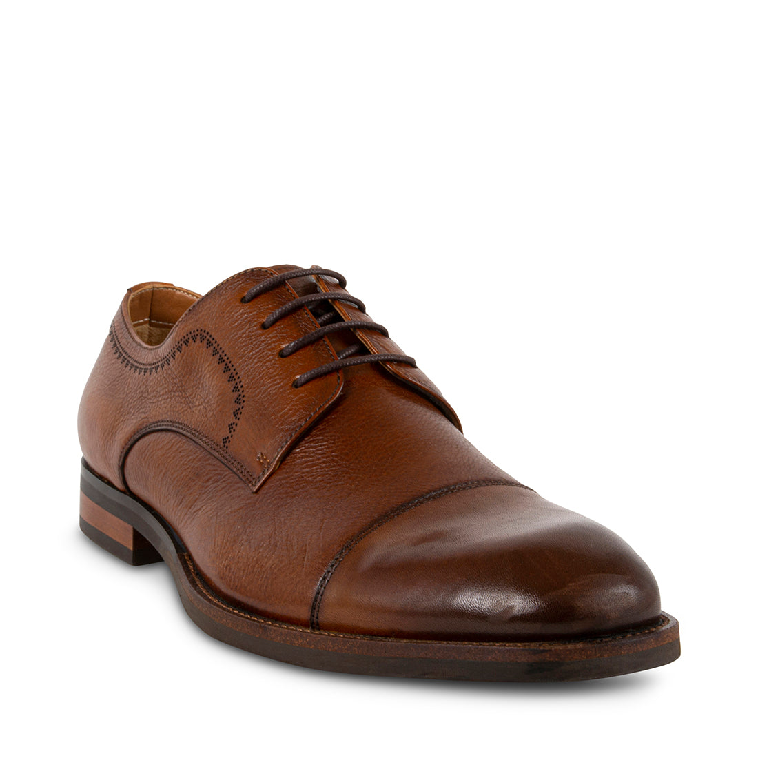NELIGAN Tan Leather Men's Dress Shoes Men's Designer Dress Shoes