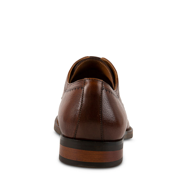 NELIGAN Tan Leather Men's Dress Shoes Men's Designer Dress Shoes