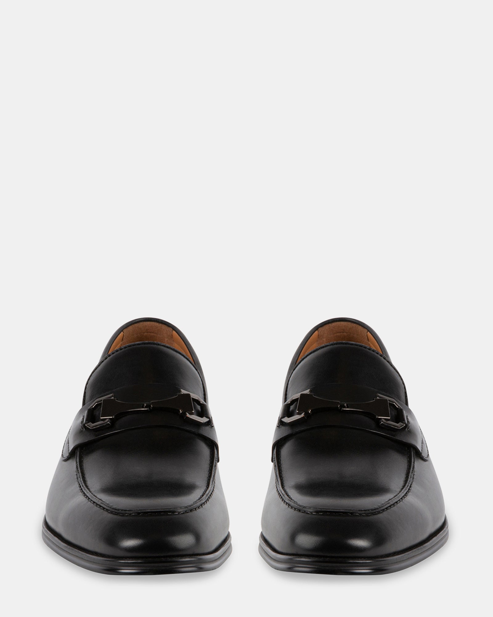 NETTO BLACK LEATHER - Men's Shoes - Steve Madden Canada