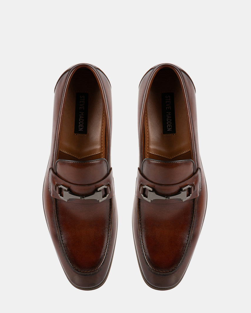 NETTO TAN LEATHER - Men's Shoes - Steve Madden Canada
