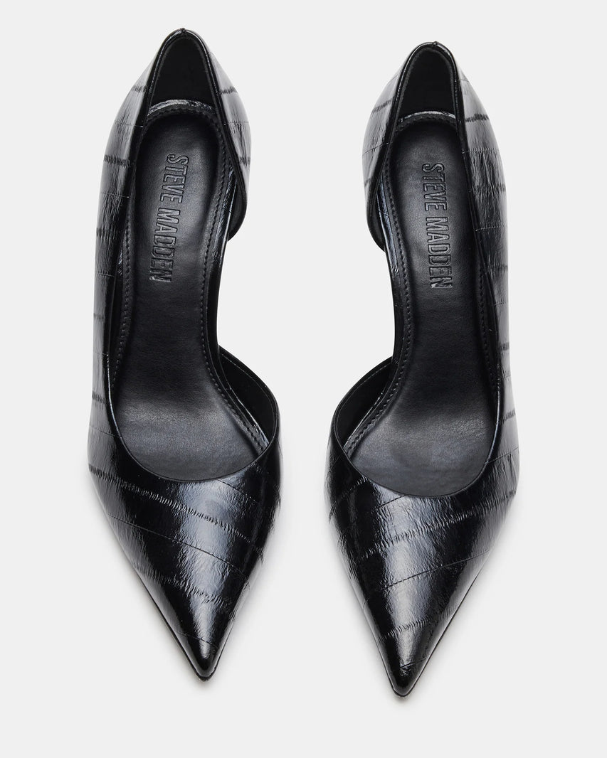 NULA BLACK EXOTIC - Women's Shoes - Steve Madden Canada - view 4