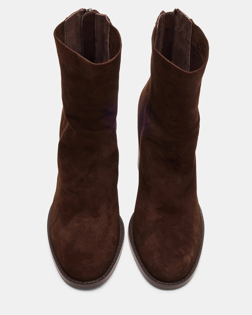OBSESSION BROWN SUEDE - Women's Shoes - Steve Madden Canada - view 4