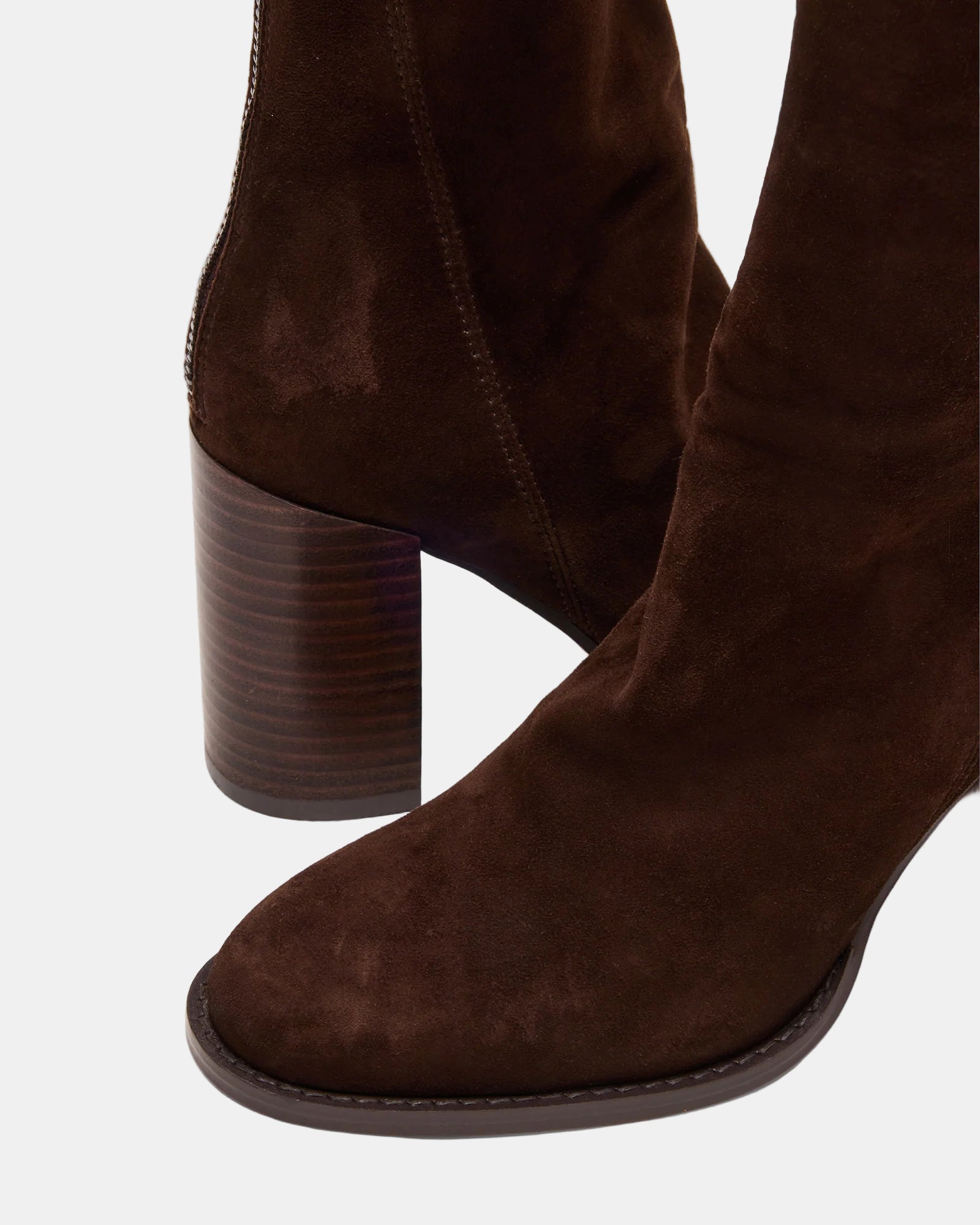 OBSESSION BROWN SUEDE - Women's Shoes - Steve Madden Canada - view 3