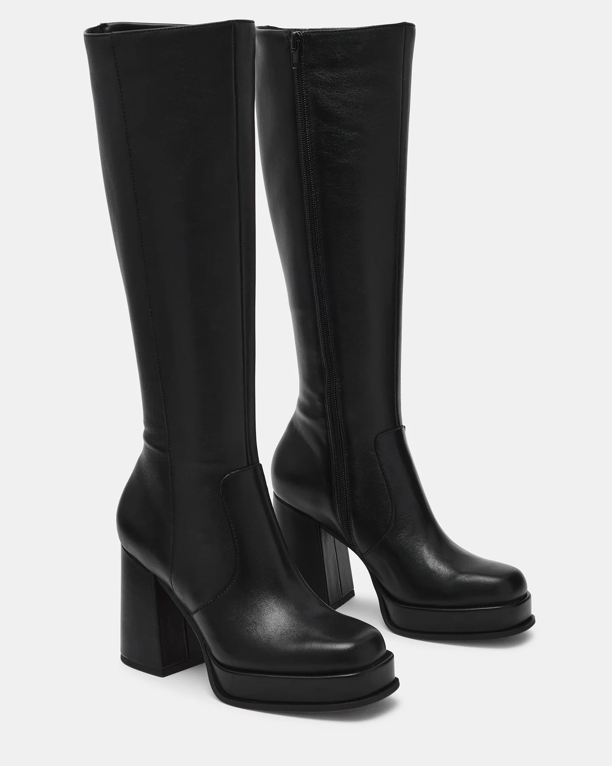 ODELIA BLACK LEATHER - Women's Shoes - Steve Madden Canada - view 3