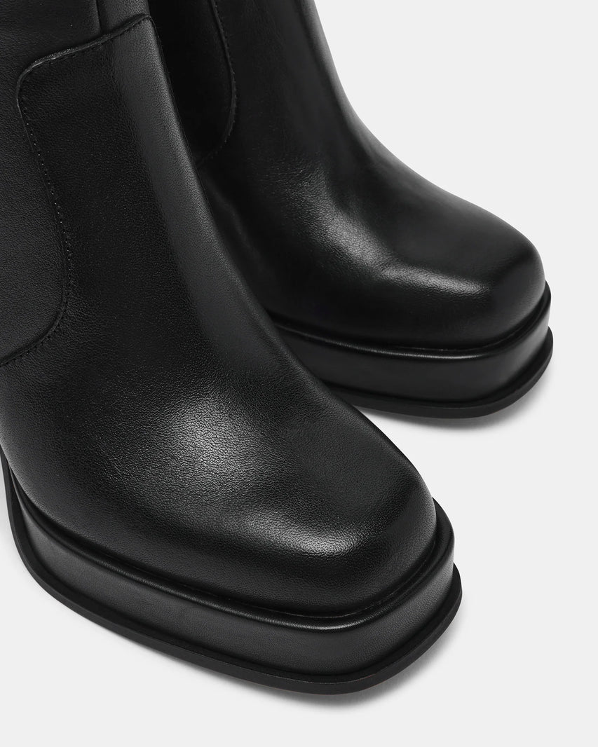 ODELIA BLACK LEATHER - Women's Shoes - Steve Madden Canada - view 4
