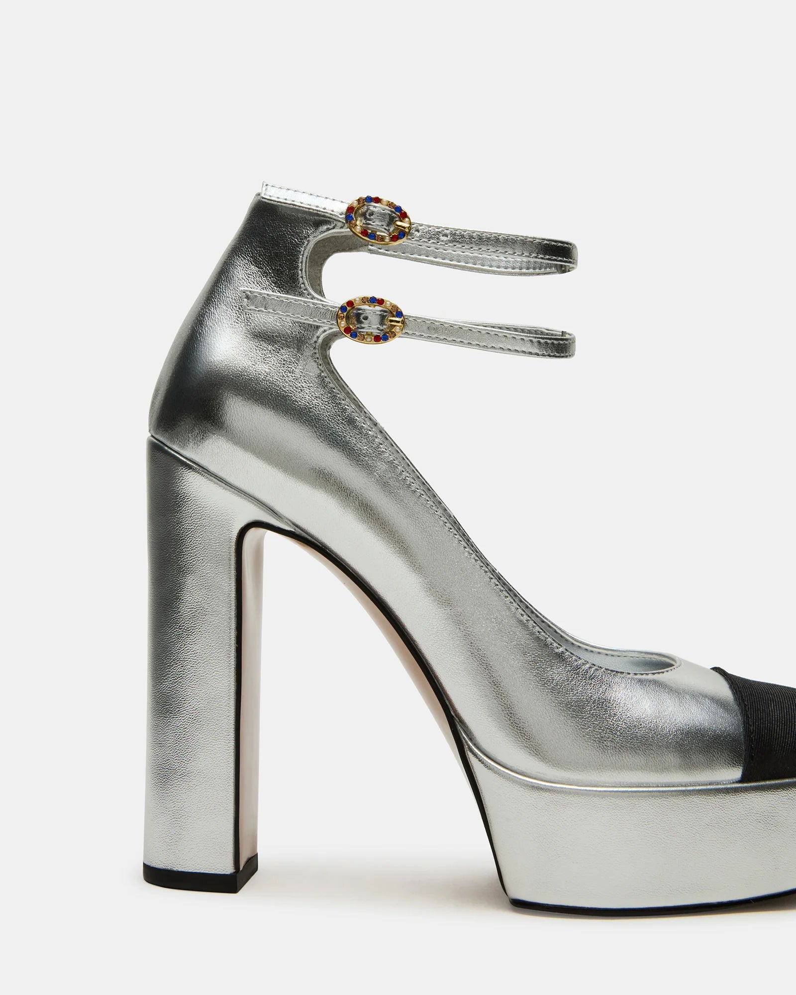 PEYTONN SILVER LEATHER - Women's Shoes - Steve Madden Canada - view 3