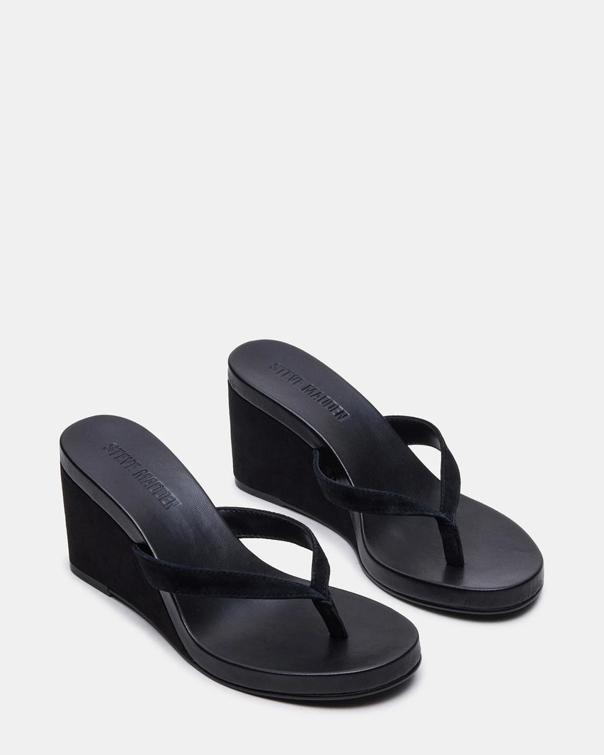 PLAYING BLACK SUEDE - Women's Shoes - Steve Madden Canada - view 2