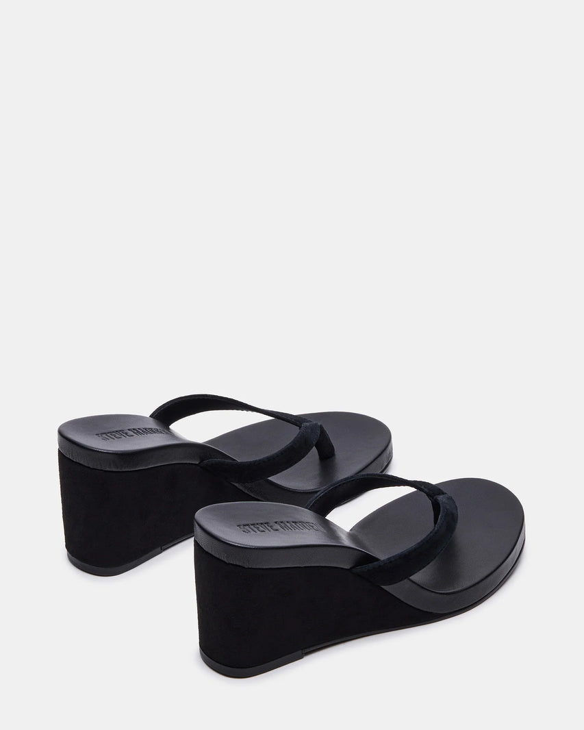 PLAYING BLACK SUEDE - Women's Shoes - Steve Madden Canada - view 5