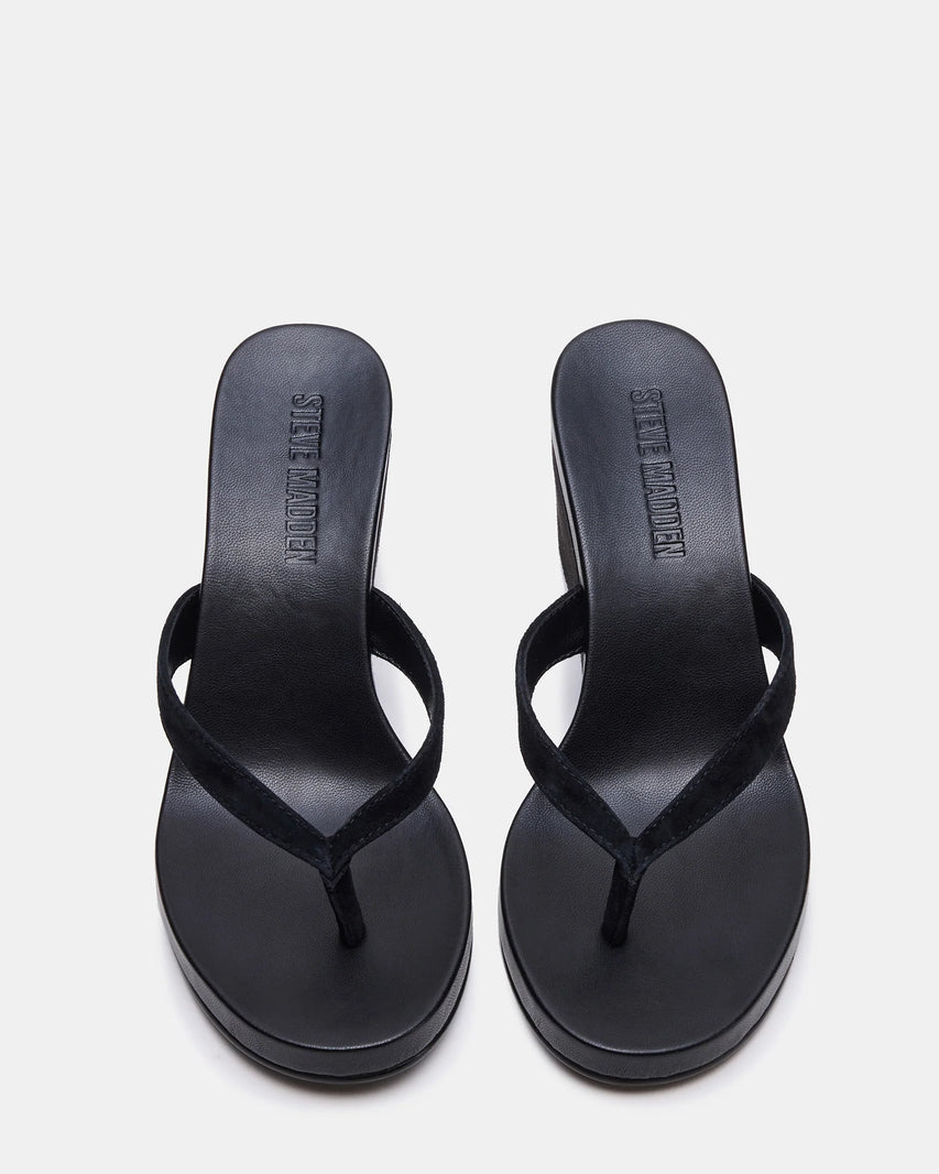 PLAYING BLACK SUEDE - Women's Shoes - Steve Madden Canada - view 4