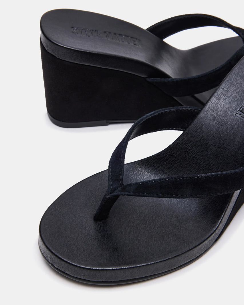 PLAYING BLACK SUEDE - Women's Shoes - Steve Madden Canada - view 3