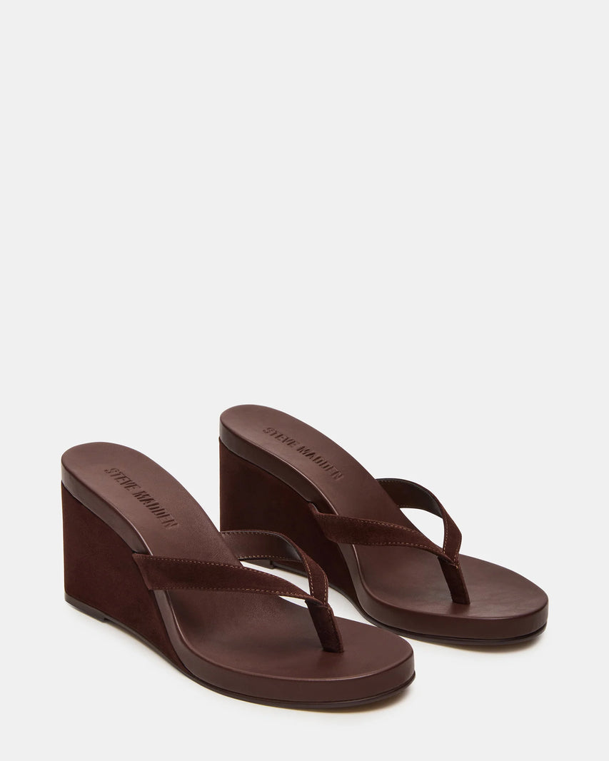 PLAYING BROWN SUEDE - Women's Shoes - Steve Madden Canada - view 3