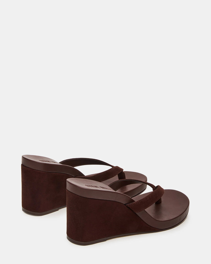 PLAYING BROWN SUEDE - Women's Shoes - Steve Madden Canada - view 6