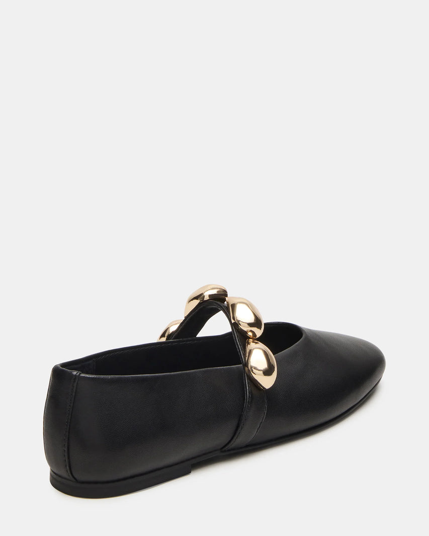 POPPIN BLACK LEATHER - Women's Shoes - Steve Madden Canada - view 10