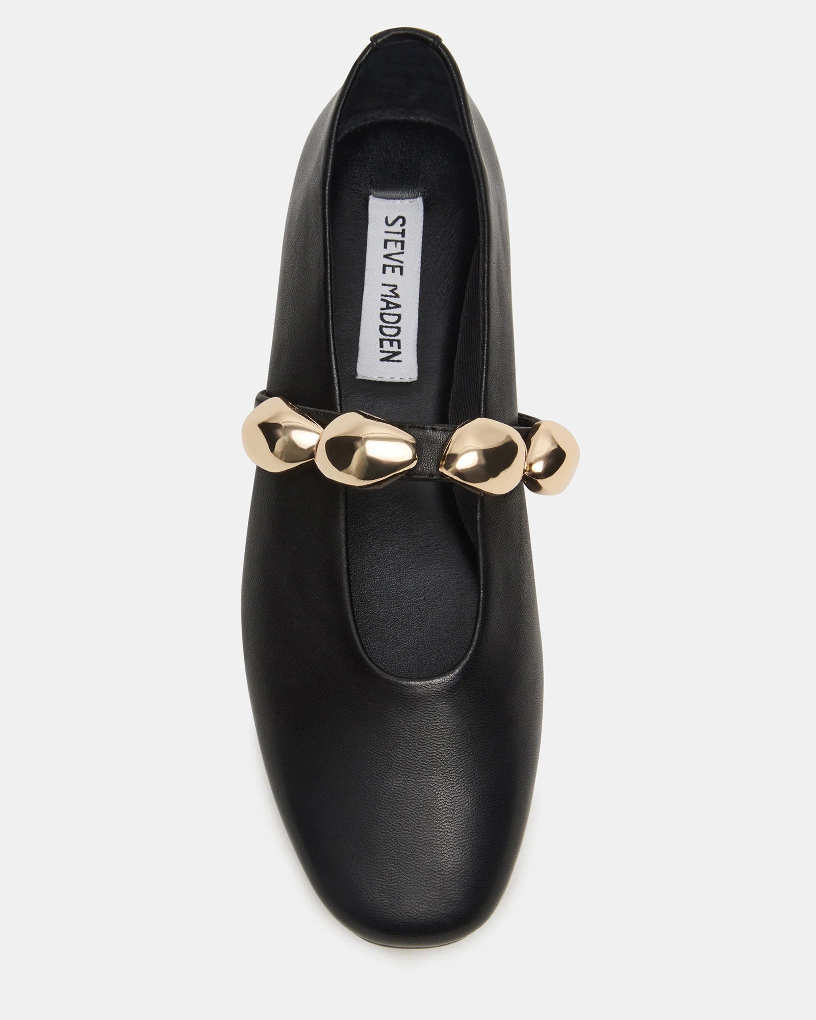 POPPIN BLACK LEATHER - Women's Shoes - Steve Madden Canada - view 8