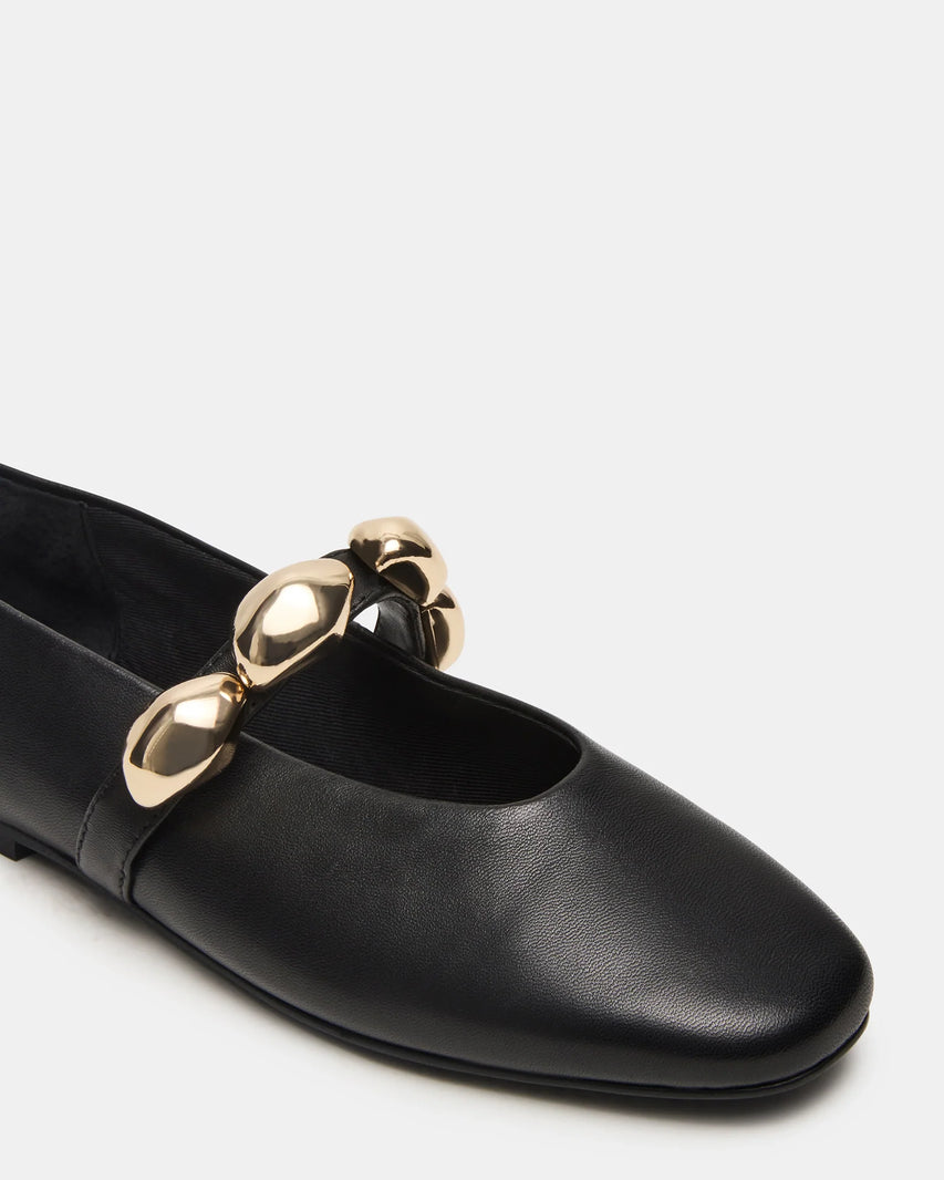 POPPIN BLACK LEATHER - Women's Shoes - Steve Madden Canada - view 5
