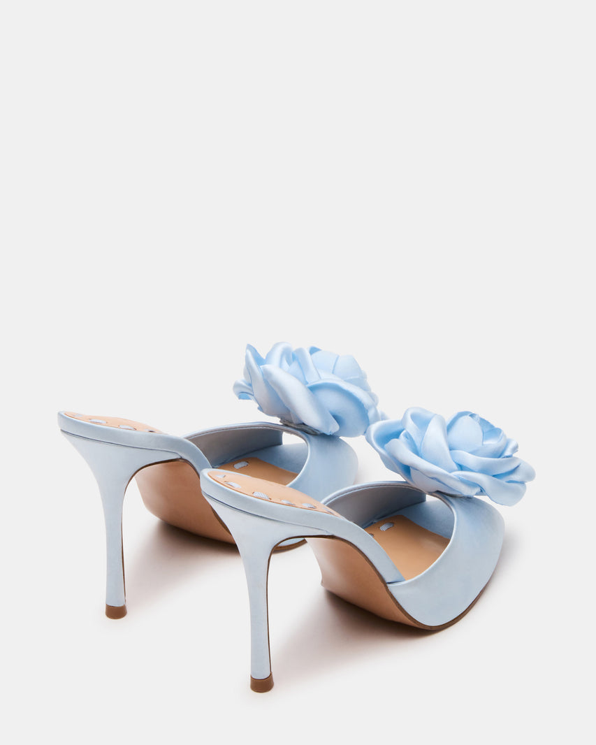 PRIYAA-F BLUE SATIN - Women's Shoes - Steve Madden Canada - view 8