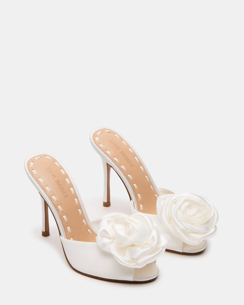 PRIYAA-F NATURAL SATIN - Women's Shoes - Steve Madden Canada - view 2