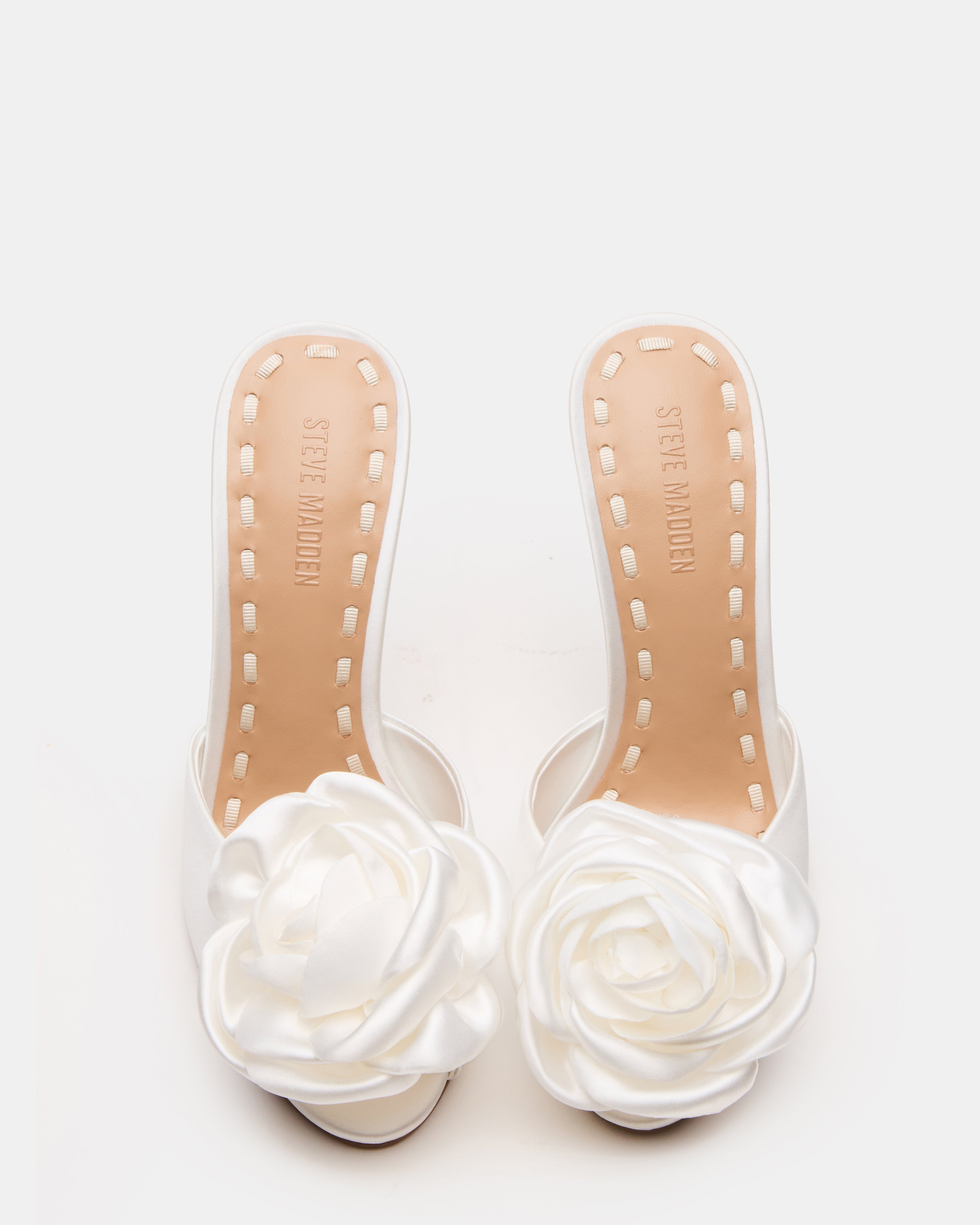 PRIYAA-F NATURAL SATIN - Women's Shoes - Steve Madden Canada - view 4