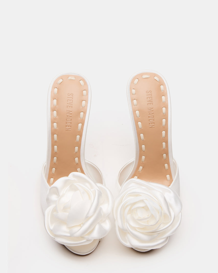 PRIYAA-F NATURAL SATIN - Women's Shoes - Steve Madden Canada - view 4